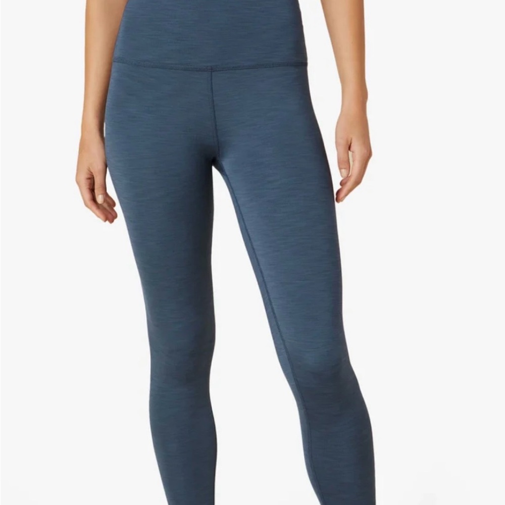 Beyond Yoga Heather Rib High Waisted 7/8 Yoga Legging